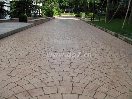 艺术压花地坪施工厂家-欧进建材