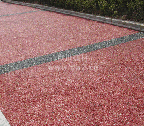 生态透水混凝土地坪施工厂家-欧进建材